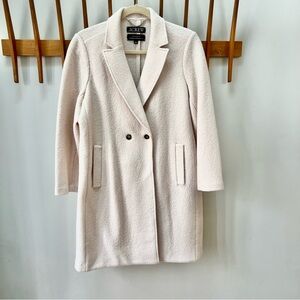 J.Crew New Daphne Double-Breasted Cream White Coat 22W